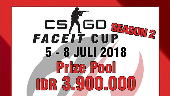turnamen csgo counter strike global offensive faceit cup season 2 juli 2018 logo
