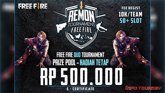 turnamen ff free fire juli 2020 remon duo season 1 logo
