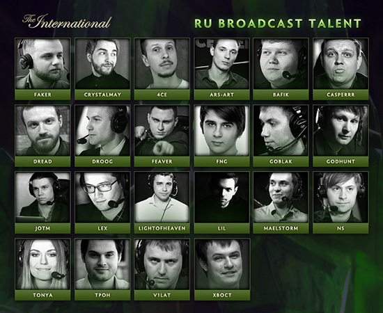 talent russia untuk the international 8