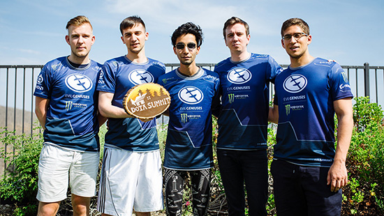 evil geniuses berhasil keluar sebagai juara di ajang dota summit 9