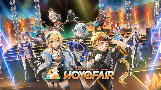 hoyofair 2024 flame fusion music and art festival