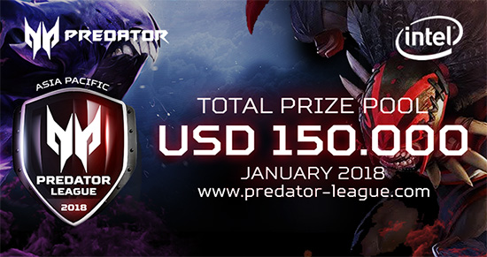 acer predator league 2018 hadiah