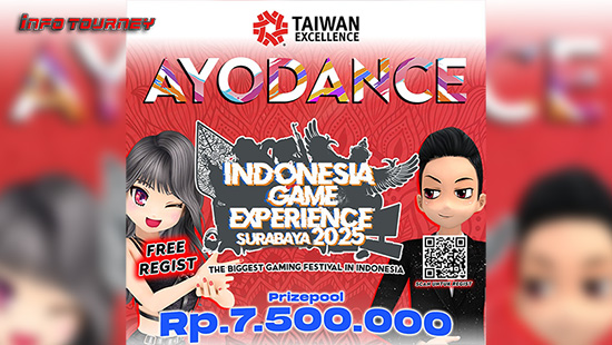 turnamen audition ayodance agustus 2025 igx surabaya 2025 logo