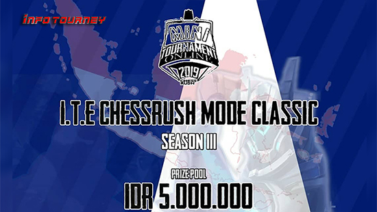 turnamen chess rush chessrush september 2019 ite season 3 logo