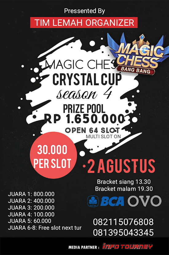 turnamen magic chess magicchess agustus 2020 crystal cup season 4 poster 1