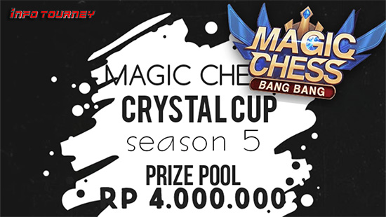 turnamen magic chess magicchess agustus 2020 crystal cup season 5 logo