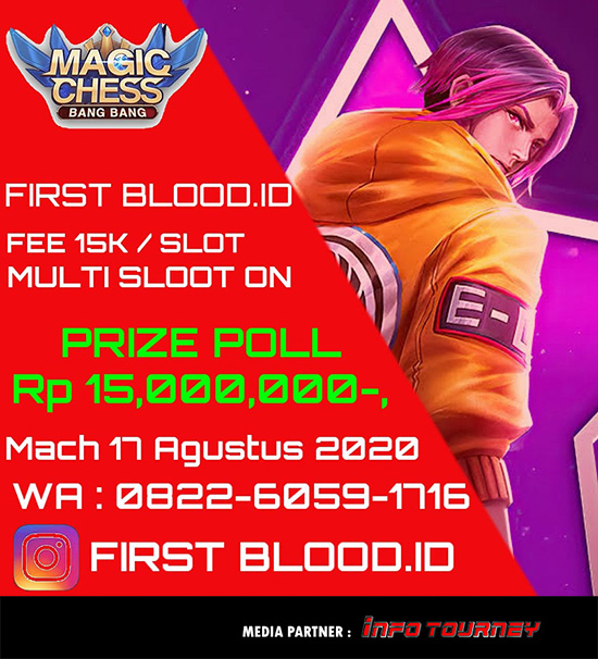 turnamen magic chess magicchess agustus 2020 first blood id season 5 poster 2