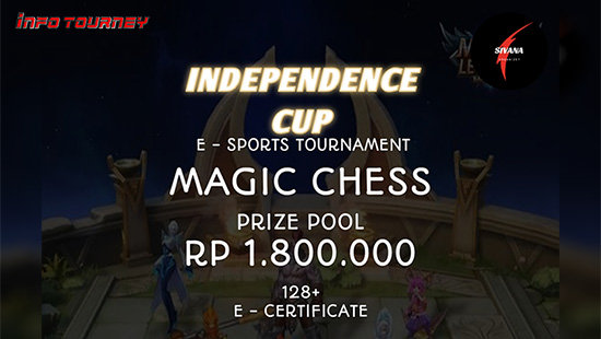 turnamen magic chess magicchess agustus 2020 independence cup sivana logo