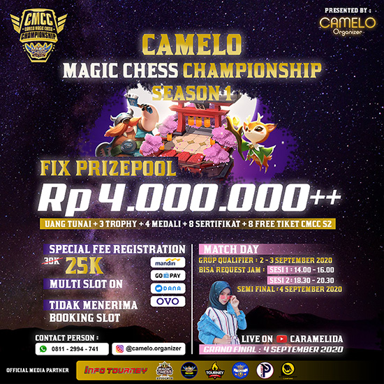 turnamen magic chess magicchess september 2020 camelo organizer season 1 poster 1