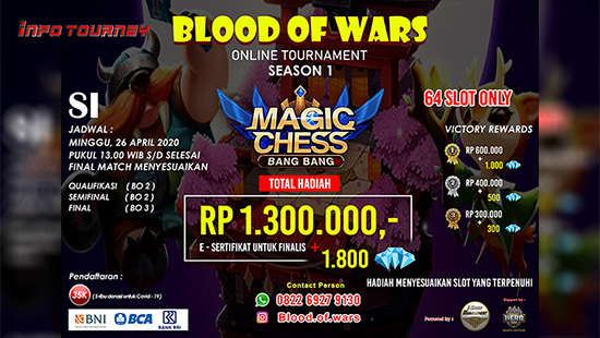 turnamen magic chess magicchess april 2020 blood of wars season 1 logo 1