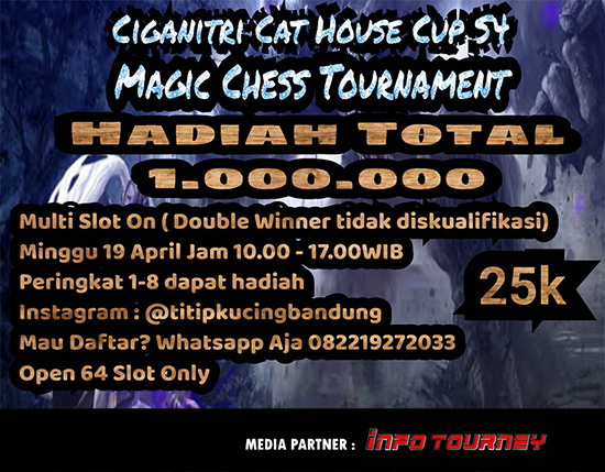 turnamen magic chess magicchess april 2020 cat house cup season 4 poster 1