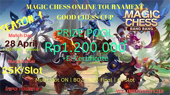 turnamen magic chess magicchess april 2020 good chess cup logo