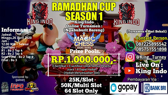 turnamen magic chess magicchess april 2020 king indo ramadhan season 1 logo 1