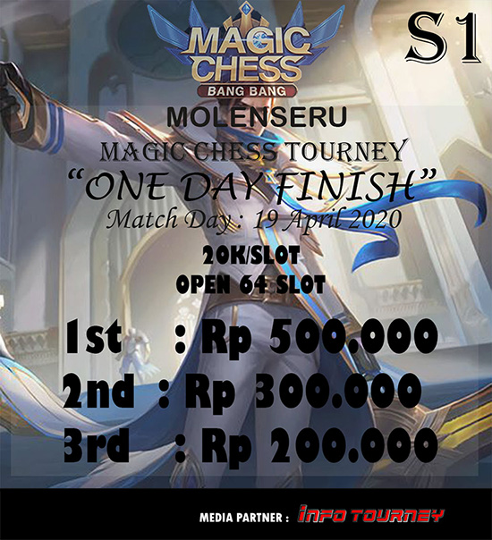 turnamen magic chess magicchess april 2020 molenseru season 1 poster