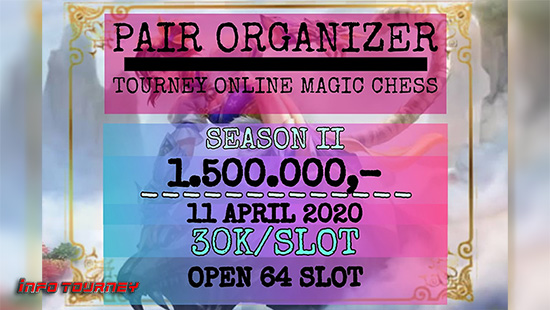turnamen magic chess magicchess april 2020 pair organizer season 2 logo