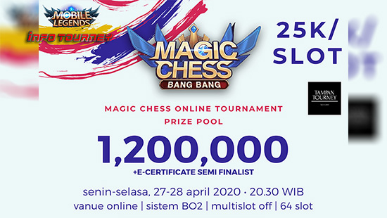 turnamen magic chess magicchess april 2020 tampan season 1 logo