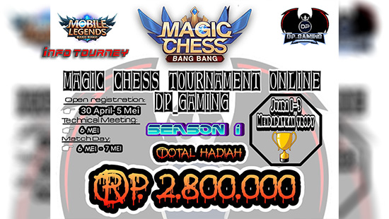 turnamen magic chess magicchess mei 2020 dp gaming season 1 logo