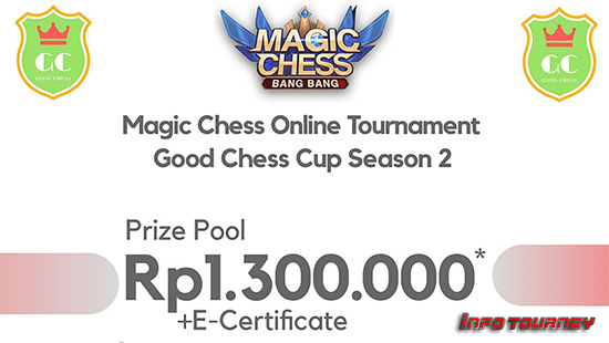 turnamen magic chess magicchess mei 2020 good chess season 2 logo