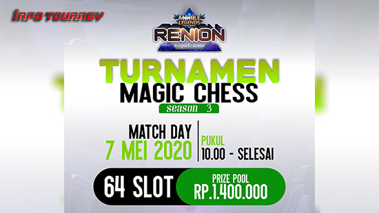 turnamen magic chess magicchess mei 2020 renion season 3 logo