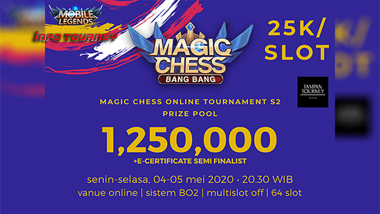 turnamen magic chess magicchess mei 2020 tampan season 2 logo 1