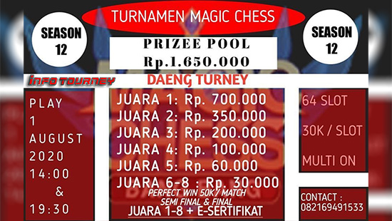 turnamen magic chess magicchess agustus 2020 daeng season 12 logo 1