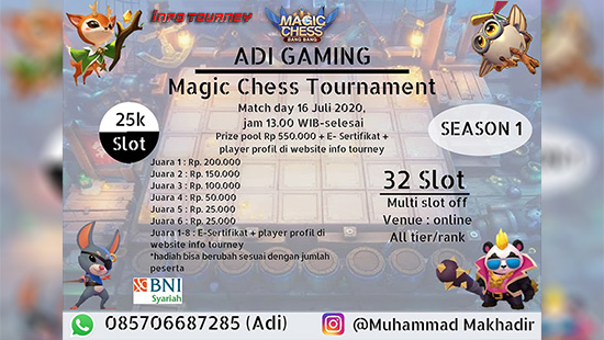 turnamen magic chess magicchess juli 2020 adi gaming season 1 logo