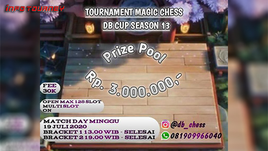 turnamen magic chess magicchess juli 2020 db cup season 13 logo