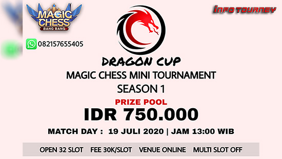 turnamen magic chess magicchess juli 2020 dragon cup season 1 logo