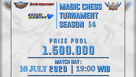 turnamen magic chess magicchess juli 2020 event gaming season 14 logo