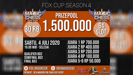 turnamen magic chess magicchess juli 2020 fox organizer season 4 logo