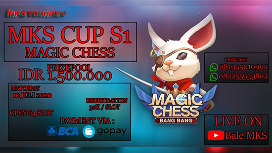 turnamen magic chess magicchess juli 2020 mks cup season 1 logo