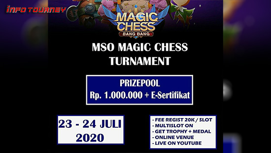 turnamen magic chess magicchess juli 2020 mso esport season 5 logo