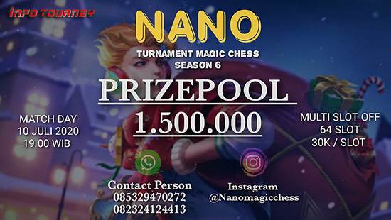 turnamen magic chess magicchess juli 2020 nano cup season 6 logo