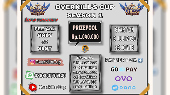 turnamen magic chess magicchess juli 2020 overkills cup season 1 logo 1