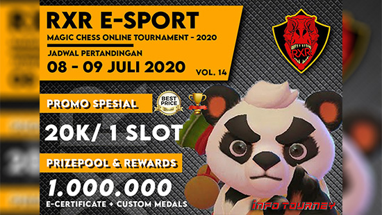 turnamen magic chess magicchess juli 2020 rxr season 14 logo