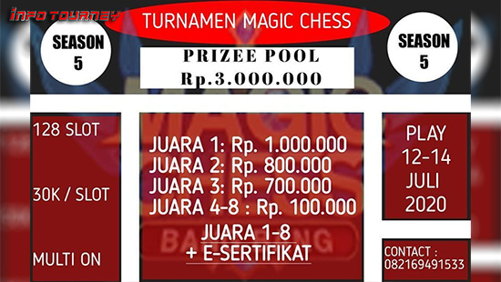 turnamen magic chess magicchess juli 2020 sakoco cup season 5 logo