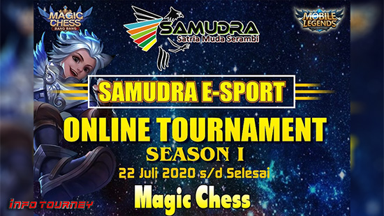 turnamen magic chess magicchess juli 2020 samudra esport season 1 logo