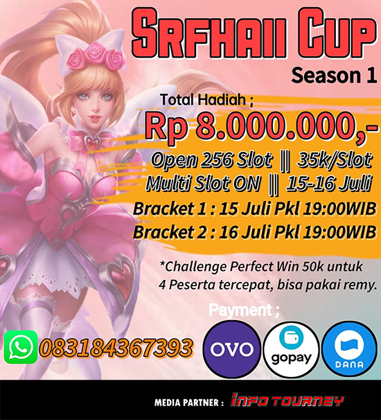 turnamen magic chess magicchess juli 2020 srfhaii cup season 1 poster