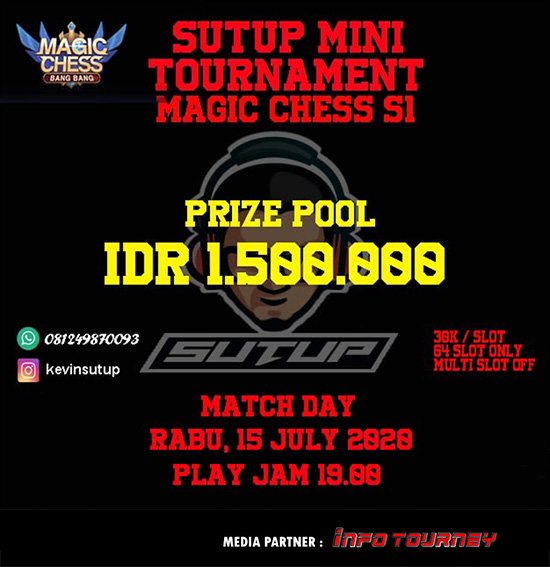 turnamen magic chess magicchess juli 2020 sutup mini season 1 poster