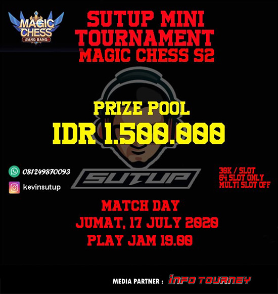 turnamen magic chess magicchess juli 2020 sutup mini season 2 poster