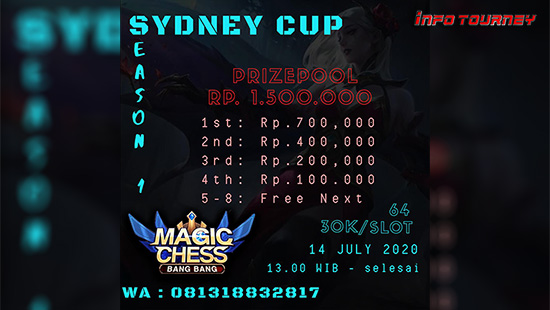 turnamen magic chess magicchess juli 2020 sydney cup season 1 logo