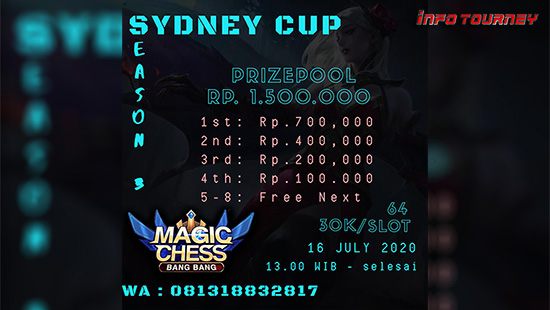 turnamen magic chess magicchess juli 2020 sydney cup season 3 logo