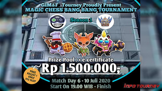 turnamen magic chess magicchess juli 2020 gimaf organizer season 1 logo