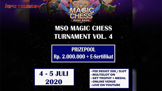 turnamen magic chess magicchess juli 2020 mso esport season 4 logo