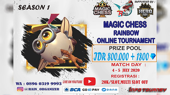 turnamen magic chess magicchess juli 2020 rainbow organizer season 1 logo