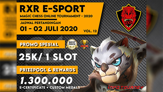 turnamen magic chess magicchess juli 2020 rxr season 12 logo