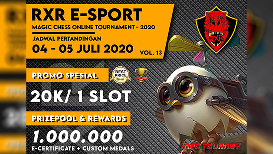 turnamen magic chess magicchess juli 2020 rxr season 13 logo
