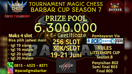 turnamen magic chess magicchess juni 2020 barbar cup season 7 logo