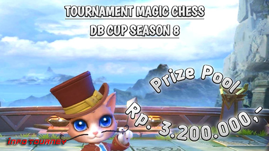 turnamen magic chess magicchess juni 2020 db cup season 8 logo