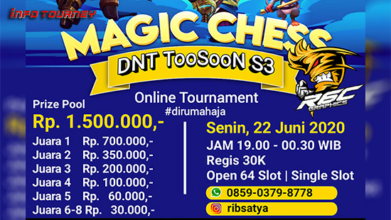 turnamen magic chess magicchess juni 2020 dnt toosoon season 3 logo